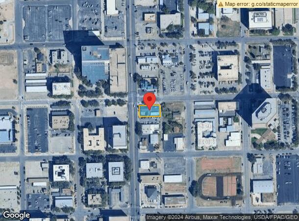  510 N Big Spring St, Midland, TX Parcel Map