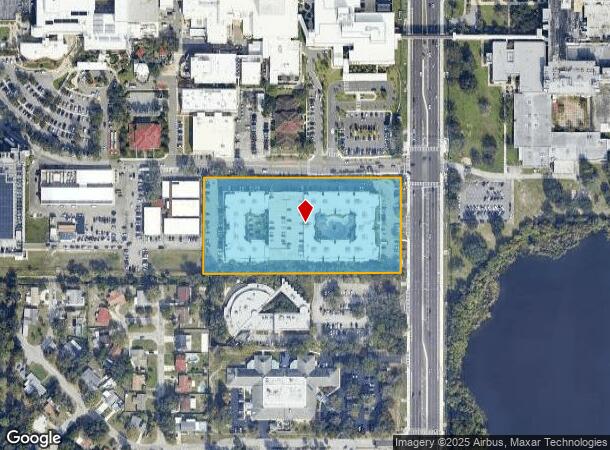  12708 Bruce B Downs Blvd, Tampa, FL Parcel Map