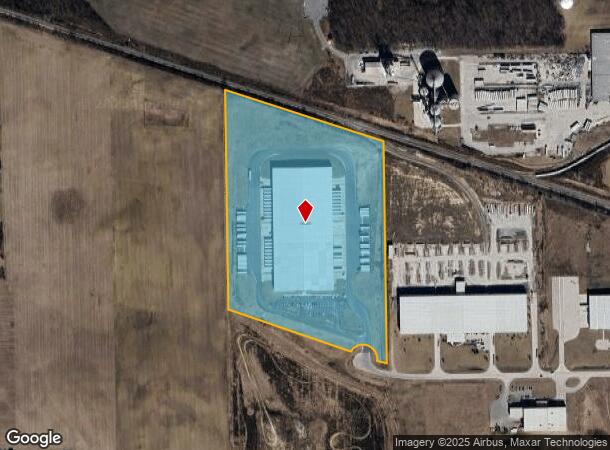 5627 E Rail Connect Dr, Columbia City, IN Parcel Map