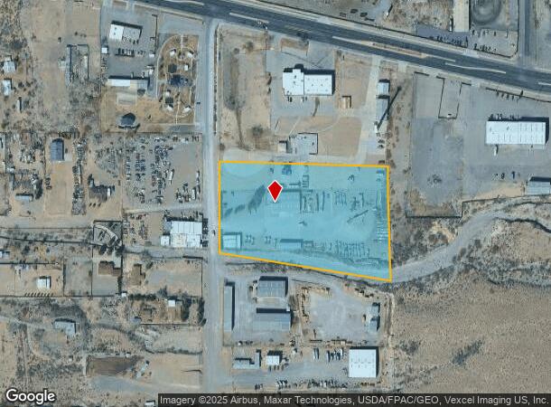 7992 Quejette Rd, Vinton, TX Parcel Map