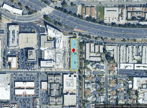  18303 Clark St, Tarzana, CA Parcel Map