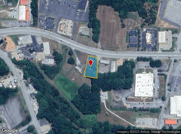 311 Hillcrest Dr, Laurens, SC Parcel Map