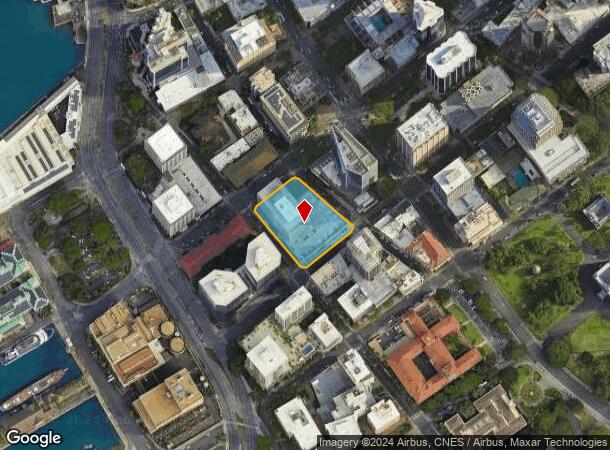  841 Bishop St, Honolulu, HI Parcel Map