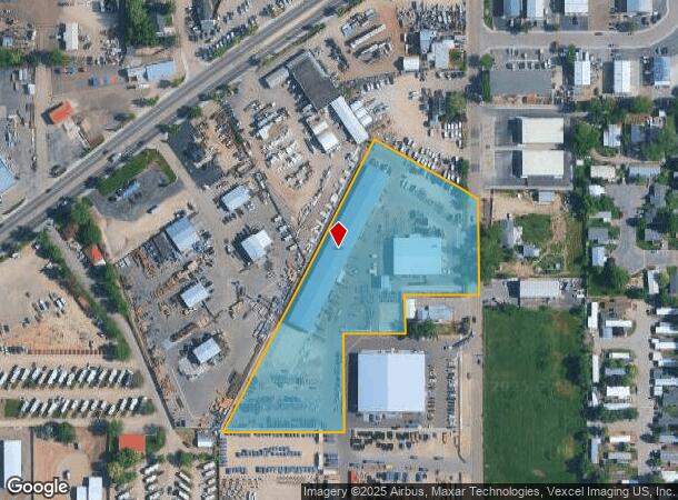 605 N 39Th St, Nampa, ID Parcel Map