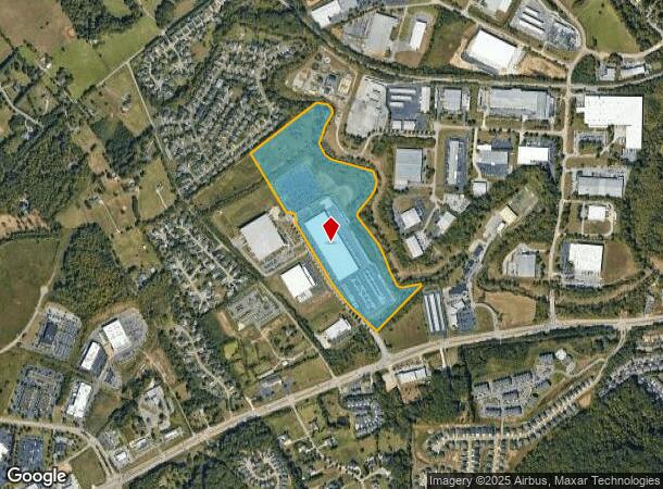  2560 Bertelkamp Ln, Knoxville, TN Parcel Map