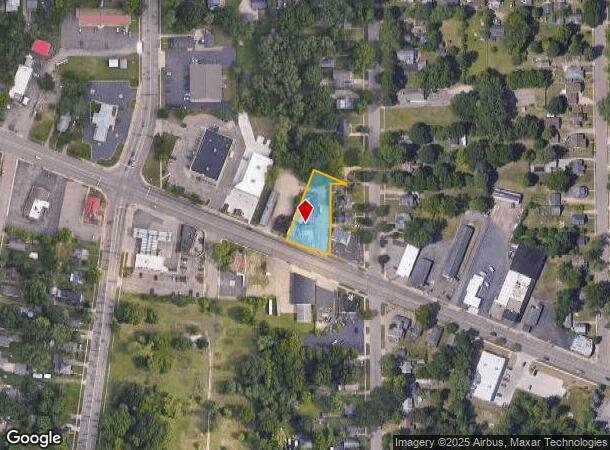  1396 Michigan Ave W, Battle Creek, MI Parcel Map