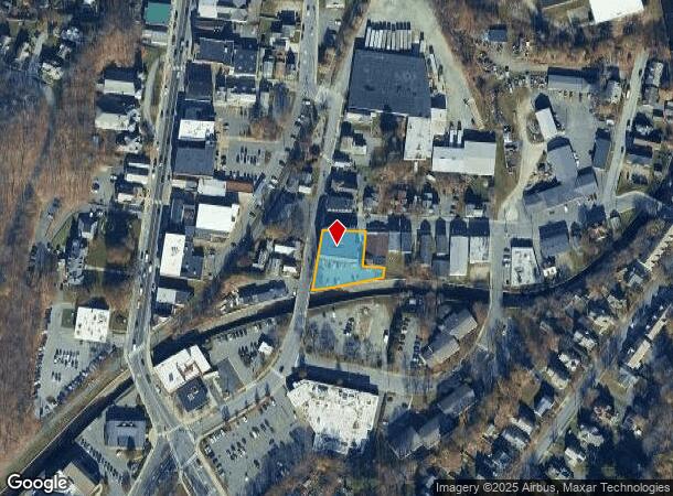  17 Pleasant St, Adams, MA Parcel Map