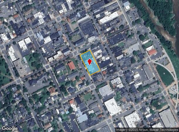 809 Princess Anne St, Fredericksburg, VA Parcel Map