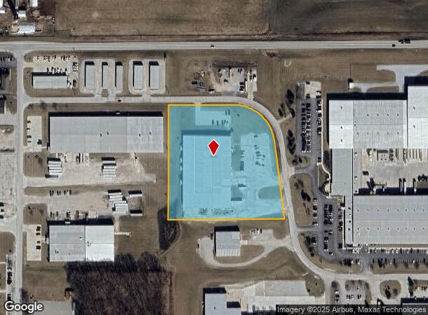 1510 Progress Dr, Albion, IN Parcel Map