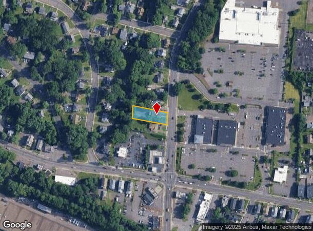  1232 Corbin Ave, New Britain, CT Parcel Map