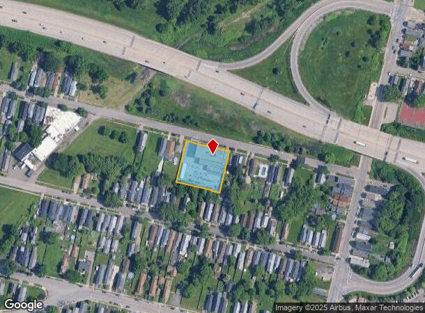 807 Perry St, Buffalo, NY Parcel Map