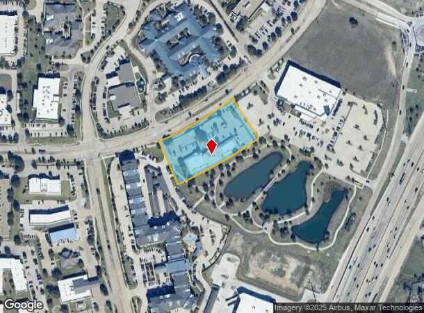  1002 Raintree Cir, Allen, TX Parcel Map