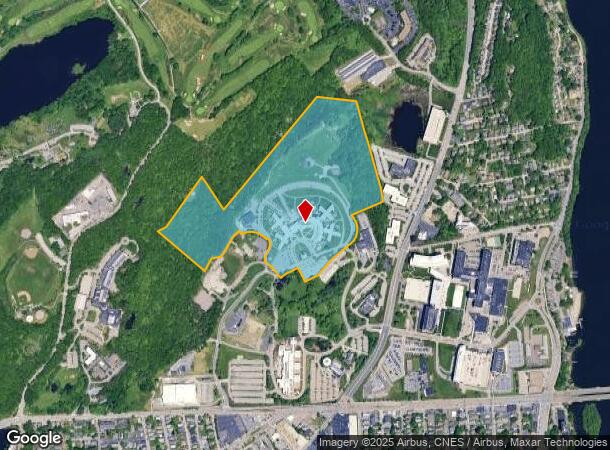 305 Belmont St, Worcester, MA Parcel Map