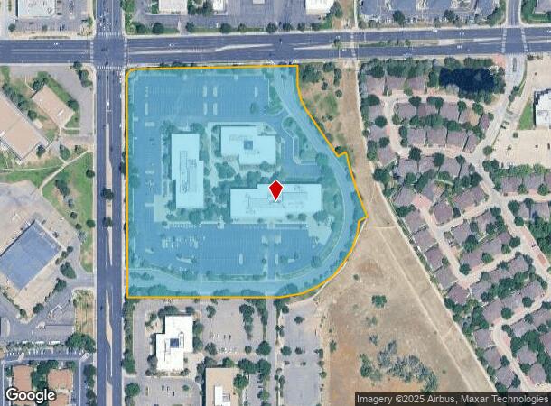  12100 E Iliff Ave, Aurora, CO Parcel Map