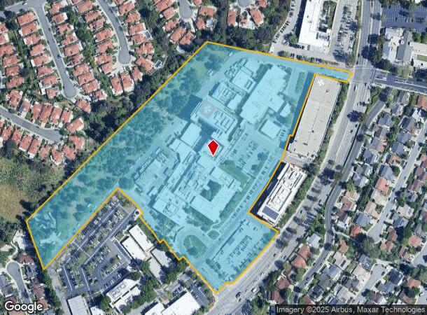  23845 Mcbean Pky, Valencia, CA Parcel Map