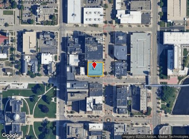  201 N Washington Sq, Lansing, MI Parcel Map