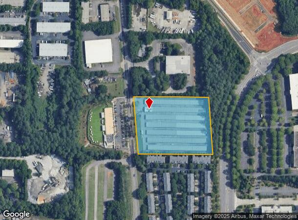  11455 Maxwell Rd, Alpharetta, GA Parcel Map