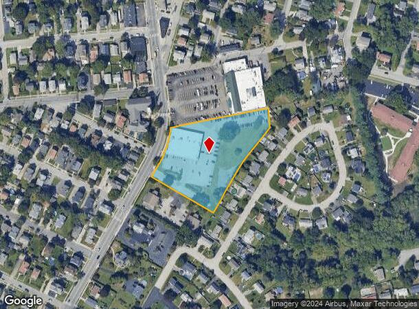  570 Pontiac Ave, Cranston, RI Parcel Map