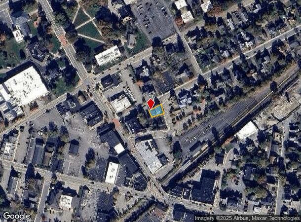 19 Dean Ave, Franklin, MA Parcel Map