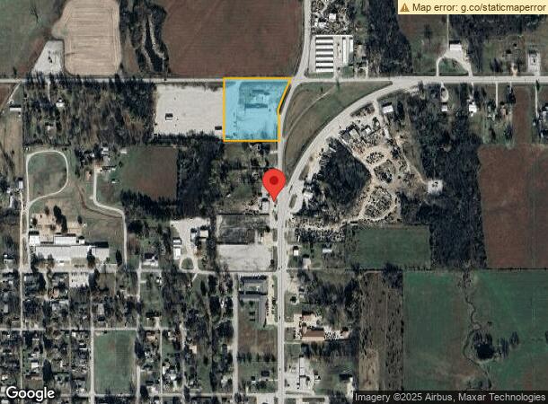  707 N Mickey Mantle Blvd, Commerce, OK Parcel Map