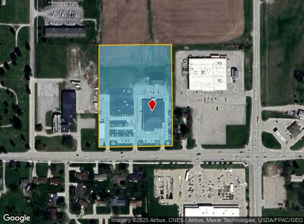 2900 1St Ave E, Newton, IA Parcel Map