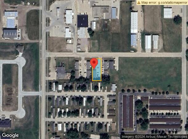  1032 Cornell St, Vermillion, SD Parcel Map