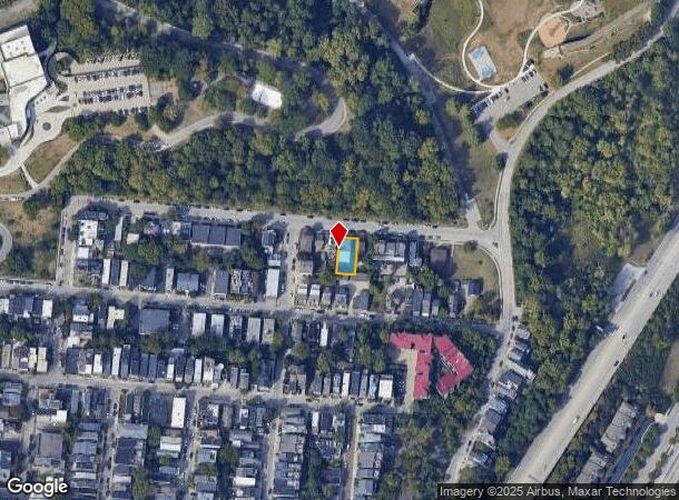  1001 Parkside Pl, Cincinnati, OH Parcel Map