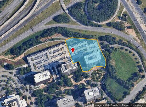  400 Galleria Pky Se, Atlanta, GA Parcel Map