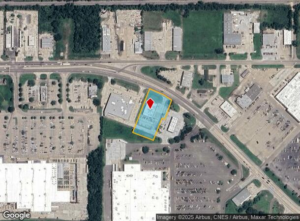  2807 W Thomas St, Hammond, LA Parcel Map