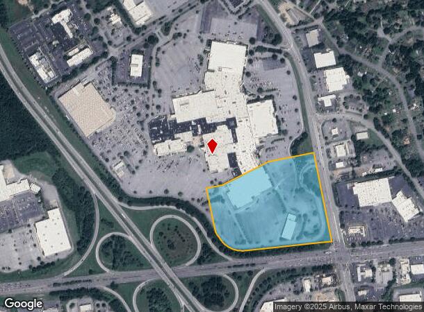 205 W Blackstock Rd, Spartanburg, SC Parcel Map