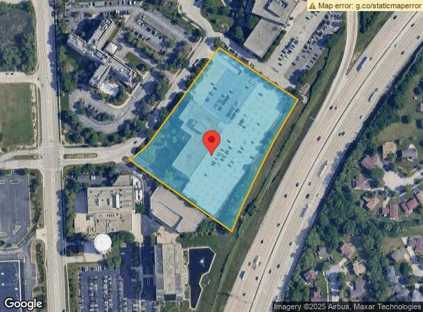  1431 Opus Pl, Downers Grove, IL Parcel Map