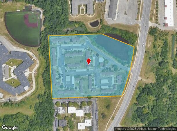  1801 N Perry St, Pontiac, MI Parcel Map