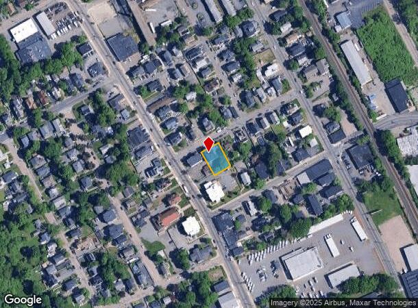  9 Broad St, Brockton, MA Parcel Map