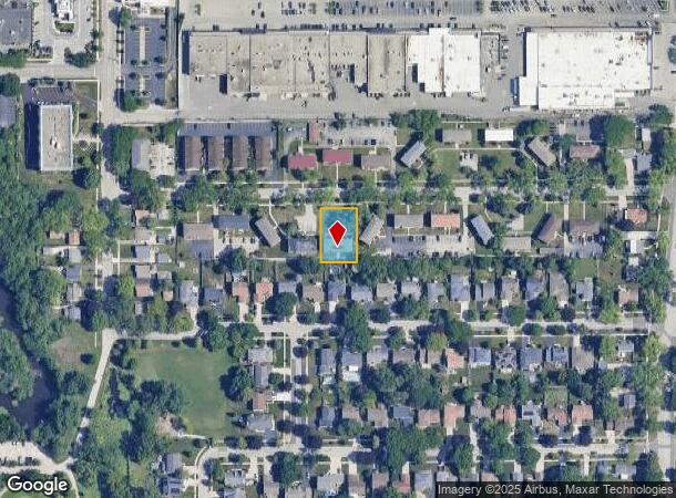 555 Pershing Ave, Glen Ellyn, IL Parcel Map