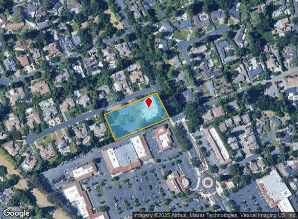 1501 Saint Alphonsus Way, Alamo, CA Parcel Map