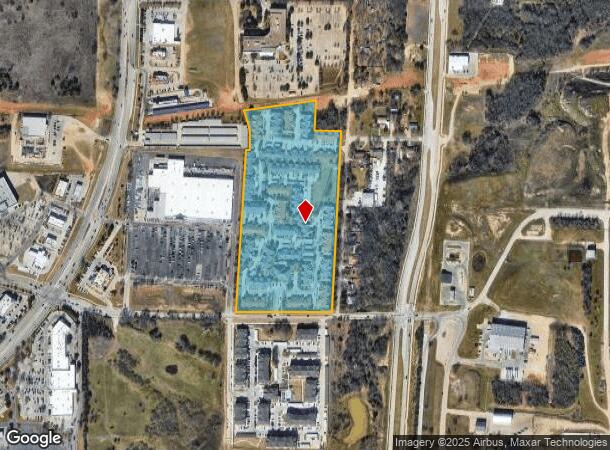  2801 Spencer Rd, Denton, TX Parcel Map