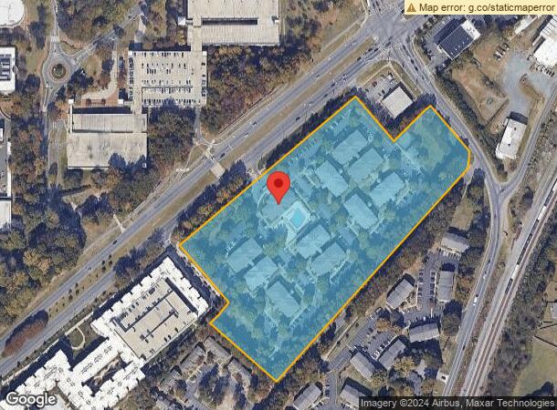  1205-1605 University Walk Cir, Charlotte, NC Parcel Map