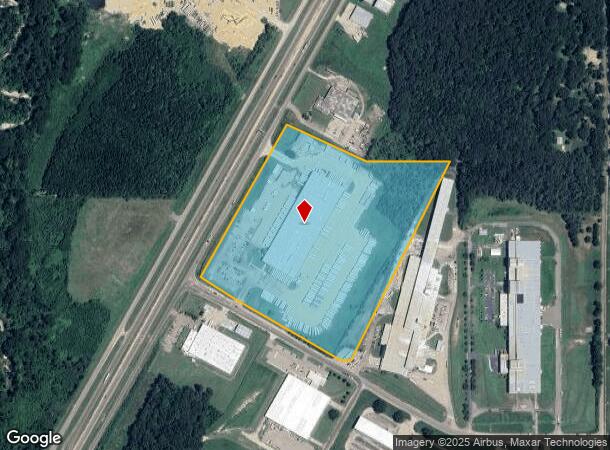 1018 Mendell Davis Dr, Byram, MS Parcel Map