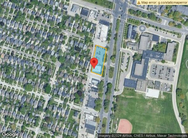  20599 Mack Ave, Grosse Pointe Woods, MI Parcel Map