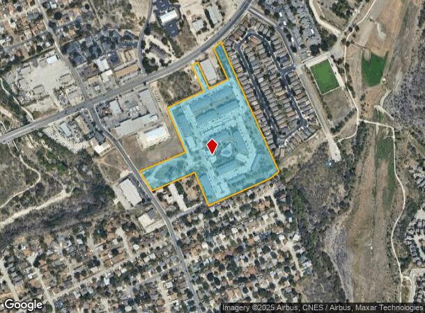 5072 Timberhill, San Antonio, TX Parcel Map