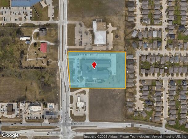 8600 N Riverside Dr, Fort Worth, TX Parcel Map