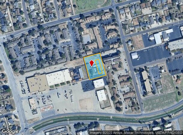 708 W Scharbauer Dr, Midland, TX Parcel Map