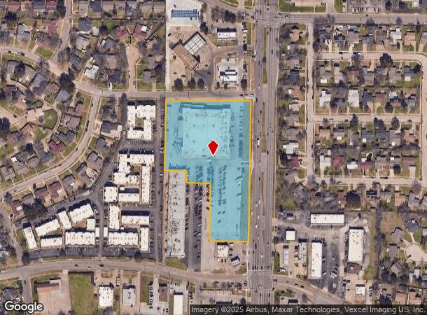 3113 N Belt Line Rd, Irving, TX Parcel Map