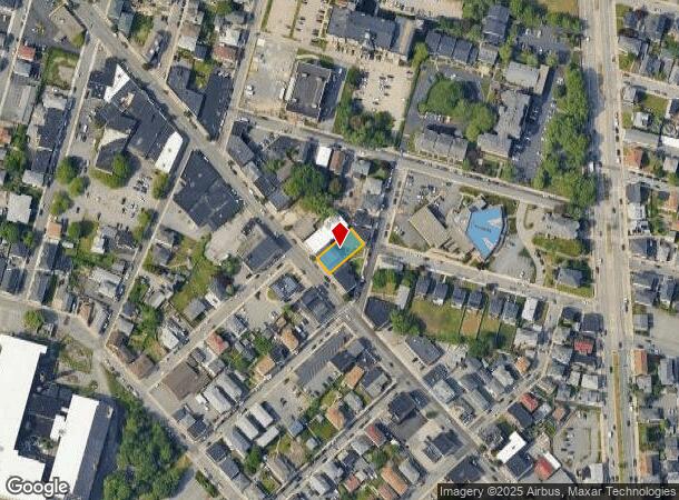  1482 Pleasant St, Fall River, MA Parcel Map