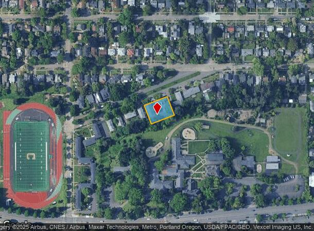  3386 Se Waverleigh Blvd, Portland, OR Parcel Map