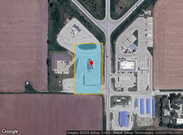 1218 S Division St, Stuart, IA Parcel Map