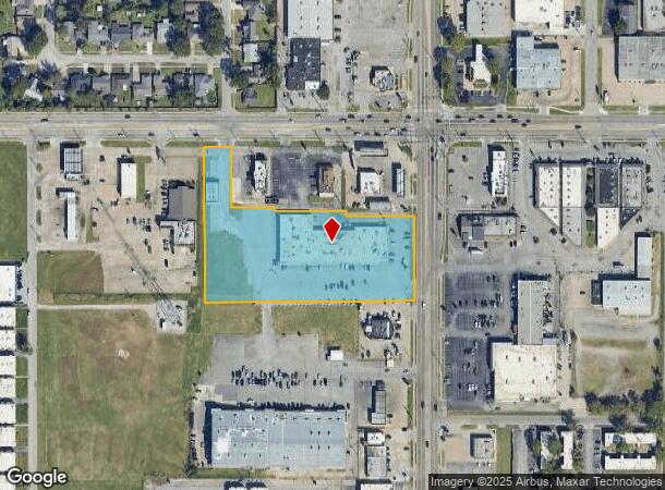  2138 S Garnett Rd, Tulsa, OK Parcel Map