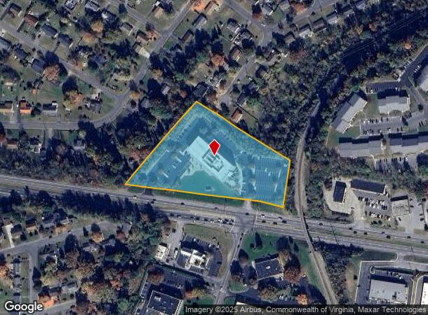  3800 Electric Rd, Roanoke, VA Parcel Map