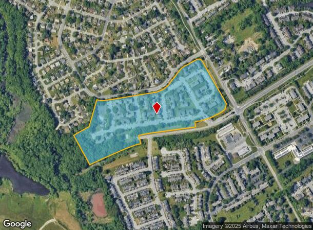 5001 Byron Ct, Newark, DE Parcel Map