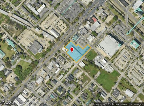  3509 S Carrollton Ave, New Orleans, LA Parcel Map